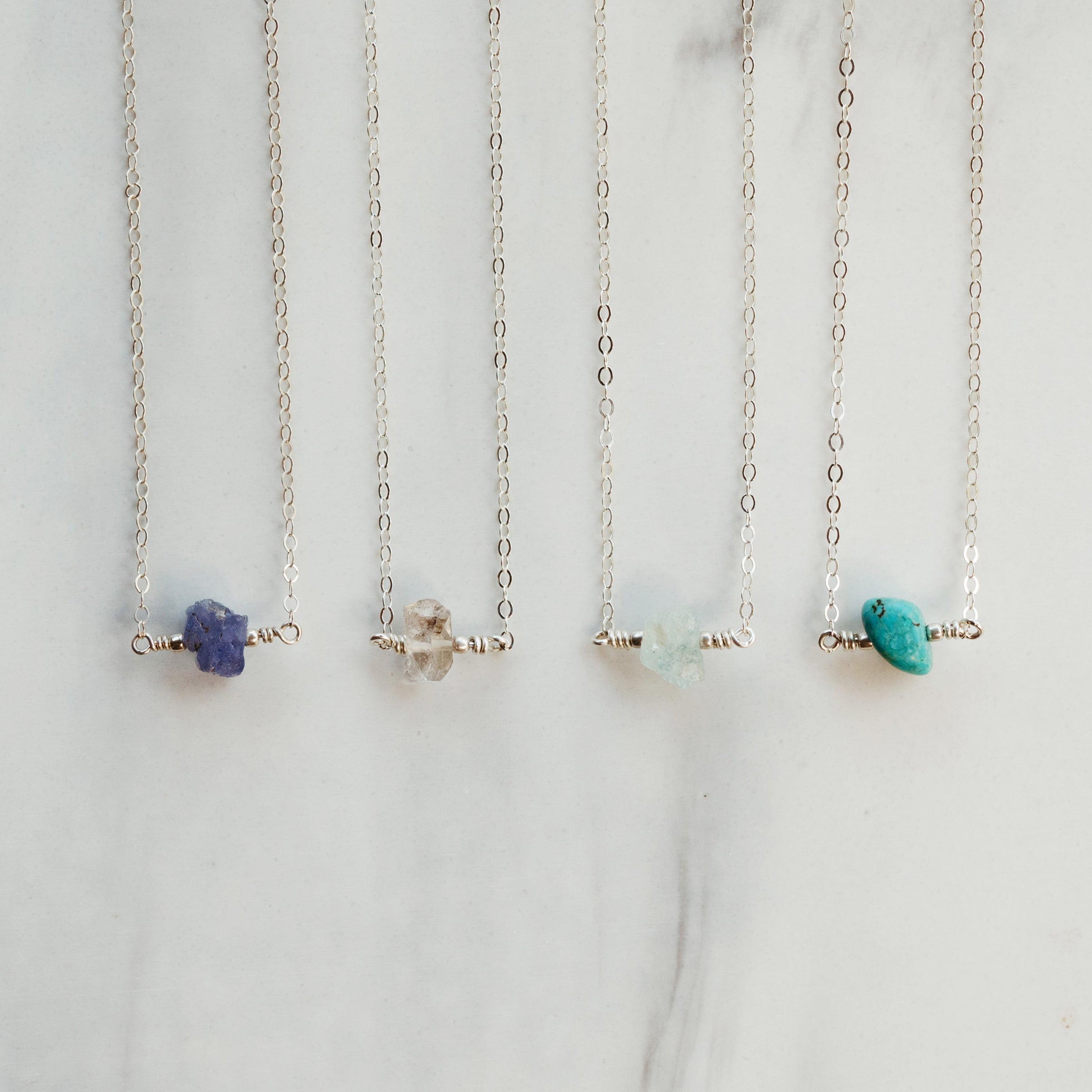Jewelry with Tanzanite & Turquoise